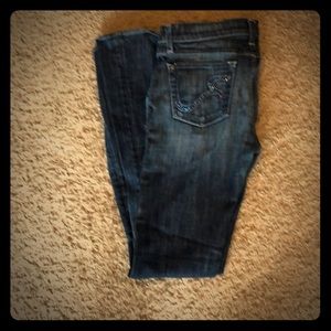 Rock & Republic rhinestone jeans like new